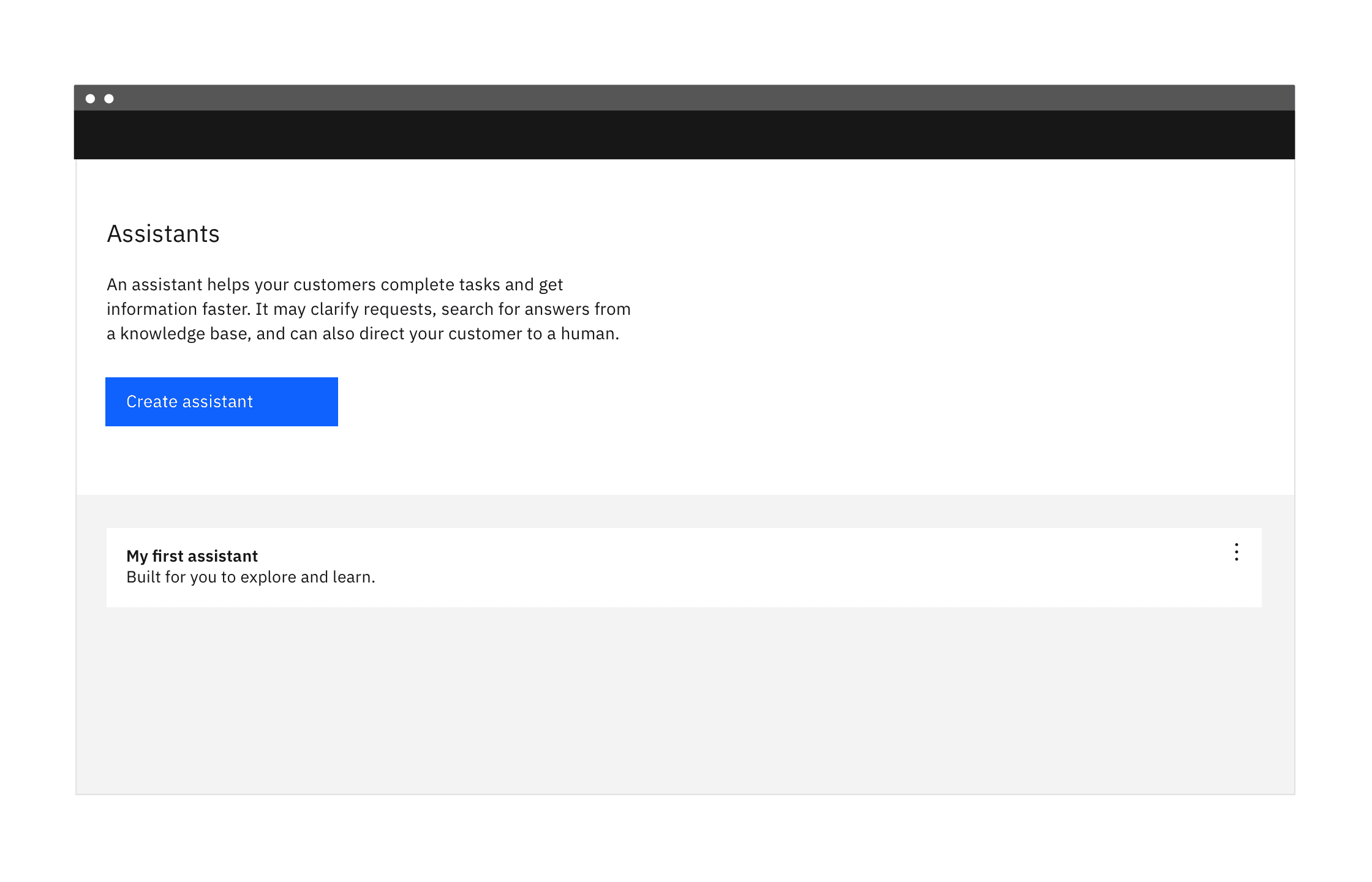 Creating a chatbot is easy when you have a starting place with pre-built content.
