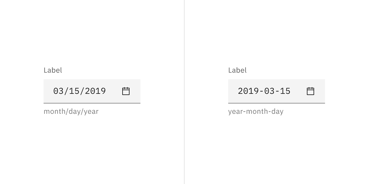 Localized dates example