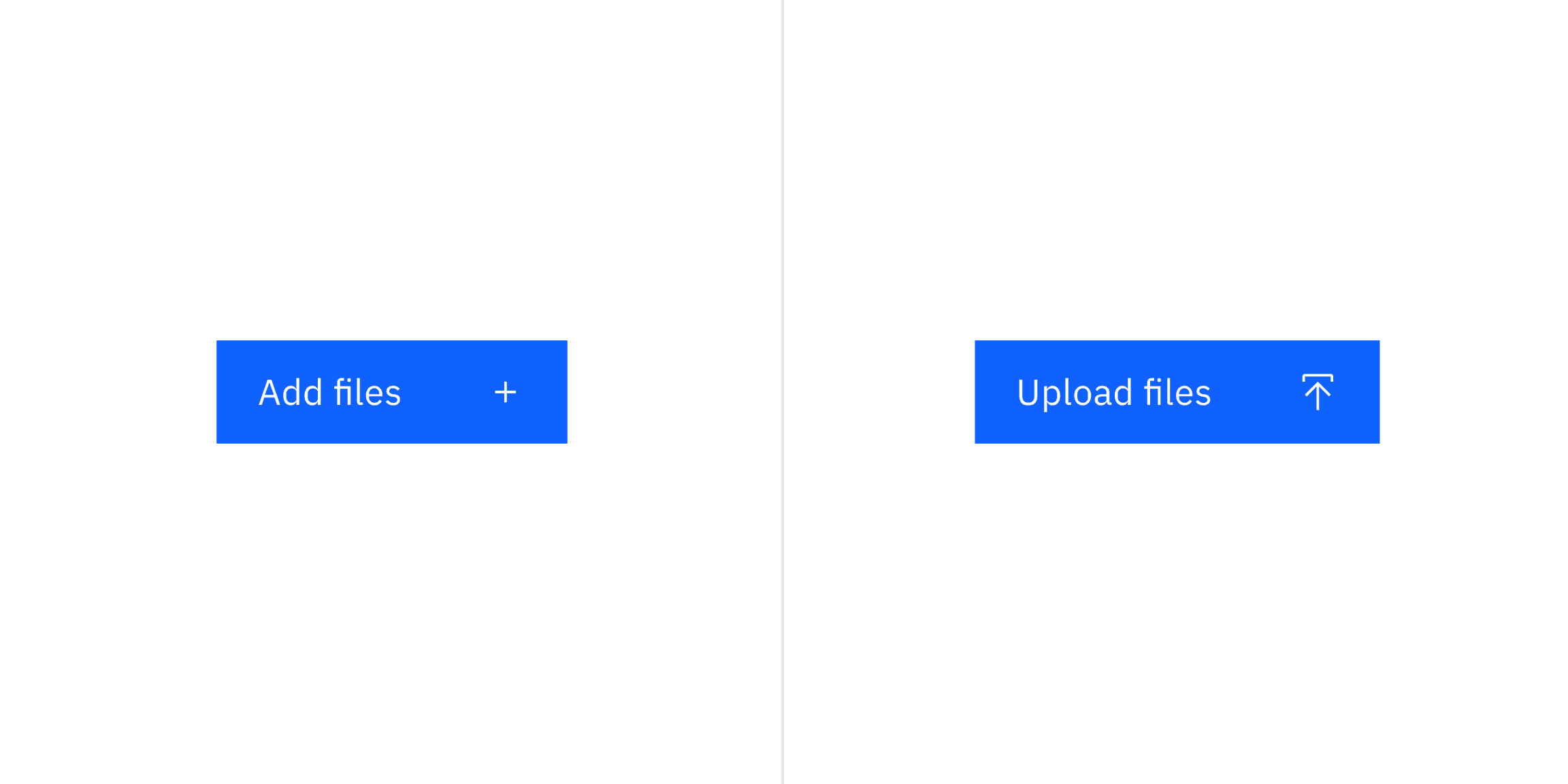 File uploader button using an icon