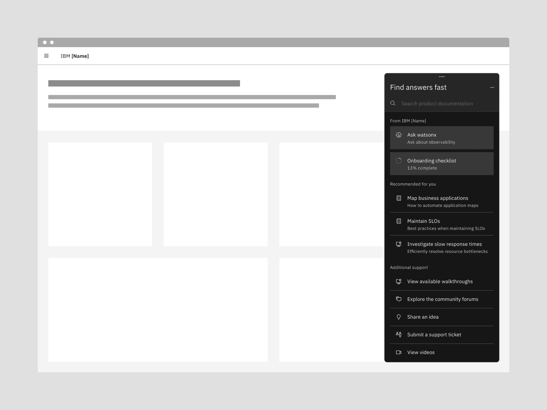 Help example