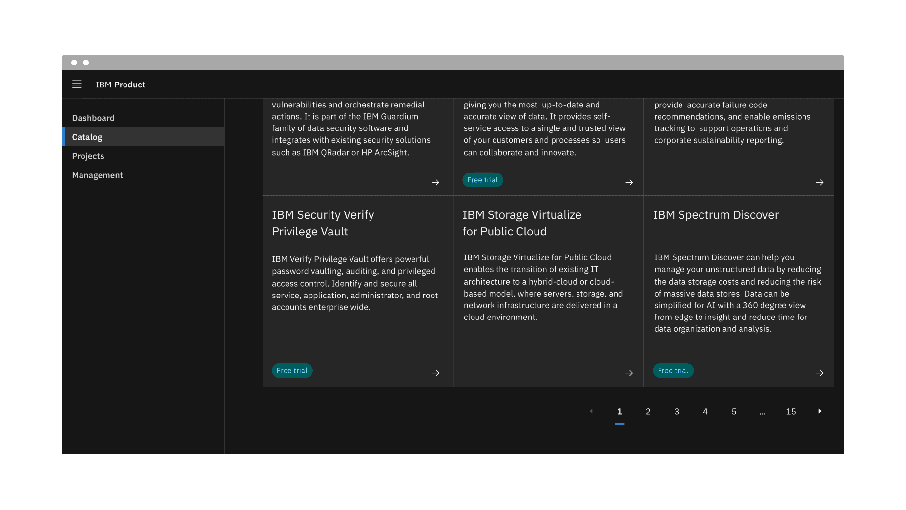 Image showing pagination nav in context