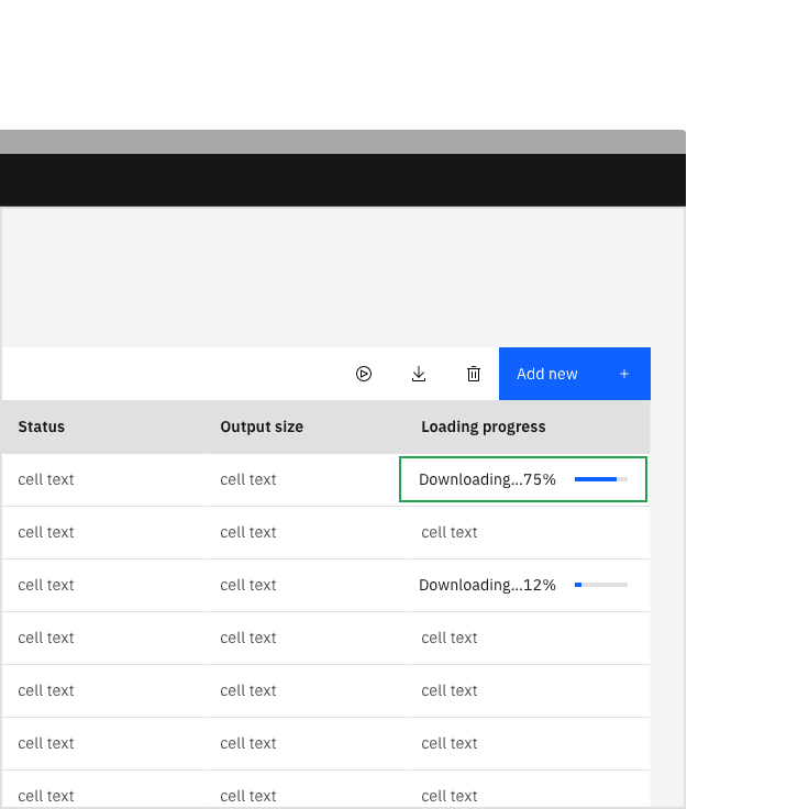 Do place text inline with the progress bar