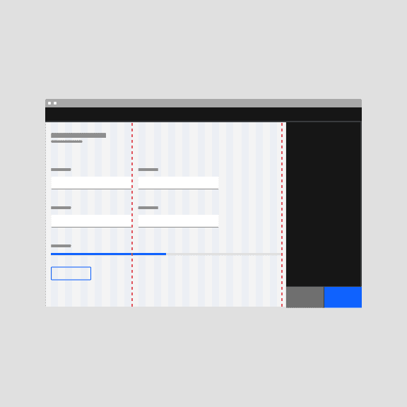 Do not exceed a width of six columns