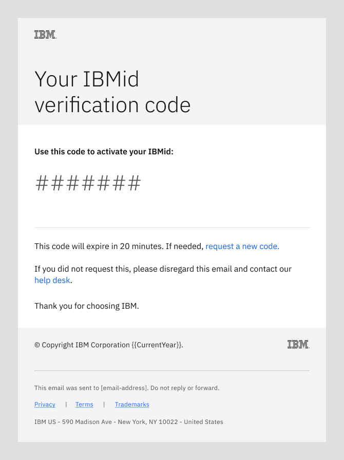 Verify your email